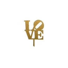 Topo Grande Love Dourado - HA361