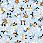 Saco 20x29 cm P/Presente - Mickey Baby Dreams - 1000 unidades - Cromus Atacado