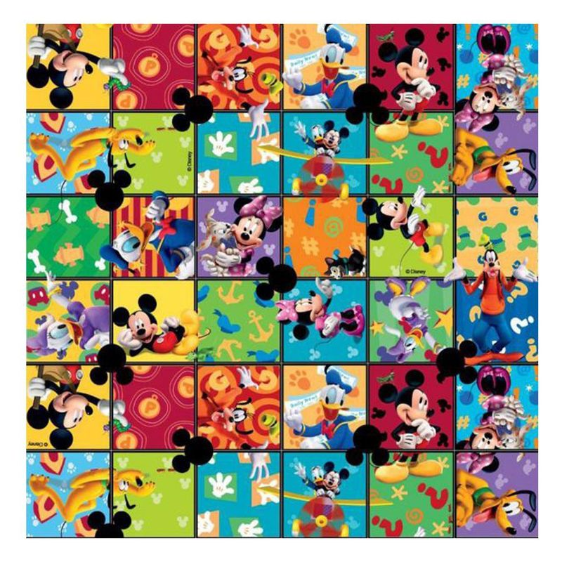 Saco 20x29 cm P/Presente - Mickey e Turma - 1000 unidades - Cromus Atacado