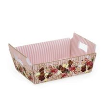 Cesta de Cartão - Lara Mini - 120 unidades - Cromus Atacado