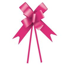 Laço Fácil Rosa Pink Liso - 10 unidades - Cromus