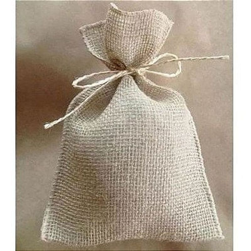 Saco De Juta - 20 x 25 cm - 5 unidades - EcoArt Embalagens