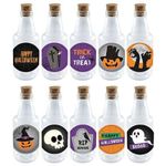 Garrafinha de Plástico 50ml com Tampa Rolha - Halloween Scary Night - 10 unidades