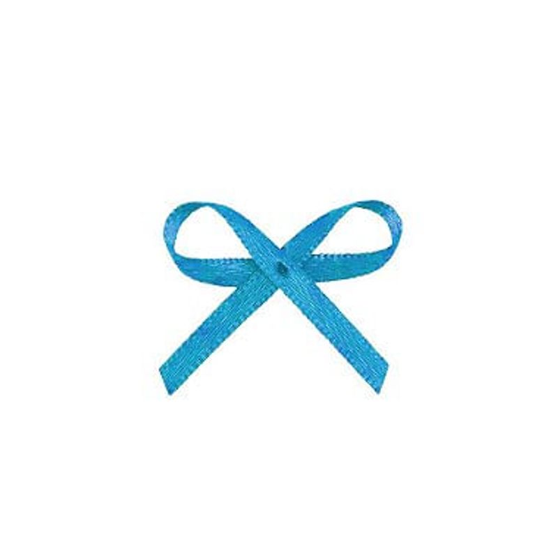 Lacinho Azul Turquesa Tipo Mosquitinho - Pct c/ 100 peças - Laços Marcela