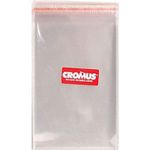 Saco adesivado 8x8cm - 100 unidades - Cromus Embalagens