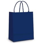 Sacola de Papel GG Azul Marinho - 39x32x16cm - 10 unidades - Cromus