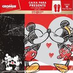Caixa Trapezio Auto Serviço - Disney In Love  - 10 unidades - Cromus Atacado