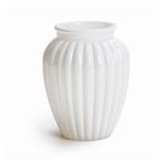 Vaso Decorativo - Oval Branco - 24 unidades - Cromus Atacado