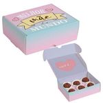 Caixa para Brigadeiros Mensagens Melhor Mãe do Mundo - 10 unidades - Cromus