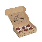 Caixa para Brigadeiros - Kraft Doçura - 10 Unidades - Cromus