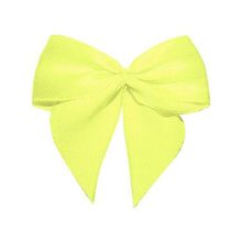 Laço Cetim Gravatão - Amarelo - 10 unidades