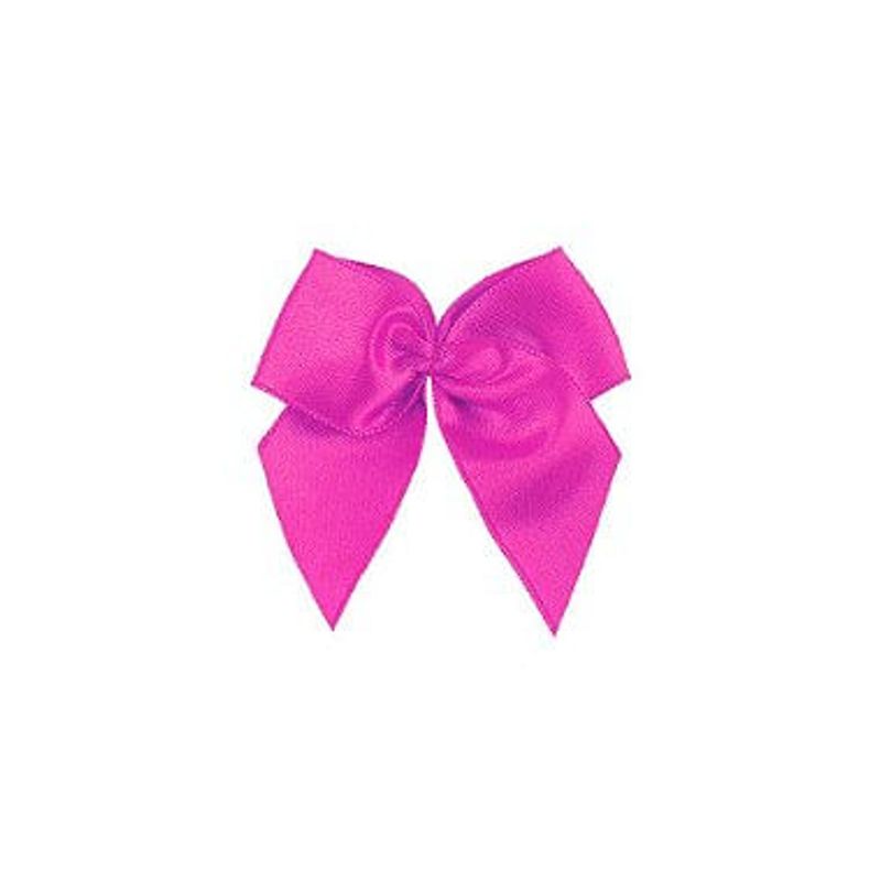 Lacinho Rosa Chiclete Tipo Gordinho - Pct c/ 50 peças - Laços Marcela