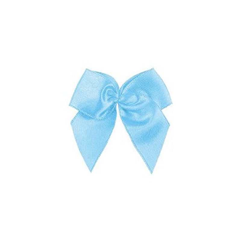 Lacinho Azul Bebê Tipo Gordinho - Pct c/ 50 peças - Laços Marcela