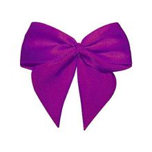 Laço Cetim Gravatão - Rosa Pink - 10 unidades