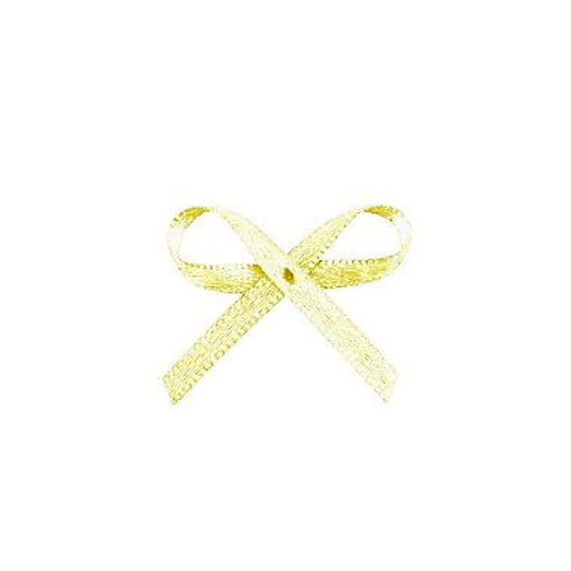 Lacinho Creme "Off-white" Tipo Mosquitinho - Pct c/ 100 peças - Laços Marcela