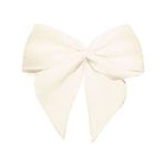 Lacinho Creme "off-white" Tipo Gravatão - Pct c/ 10 peças - Laços Marcela