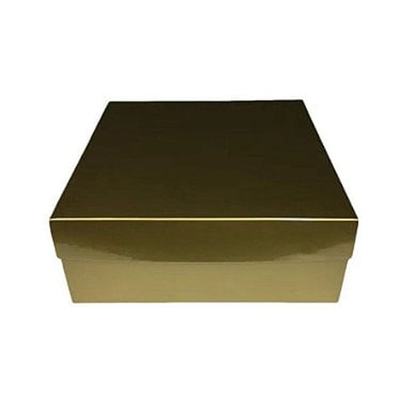 Caixa Kit p/ Festa - Ouro - 01 unidade - Ideia