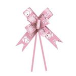 Laço Fácil - Feliz Páscoa Rosa - 10 Unidades - Cromus Páscoa