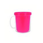 Caneca Acrílica Rosqueável para Personalização - Pintando o Caneco - 10cm x 8cm - 01 unidade