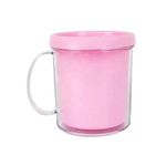 Caneca Acrílica Rosqueável para Personalização - Pintando o Caneco - 10cm x 8cm - 01 unidade