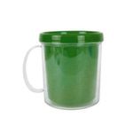 Caneca Acrílica Rosqueável para Personalização - Pintando o Caneco - 10cm x 8cm - 01 unidade