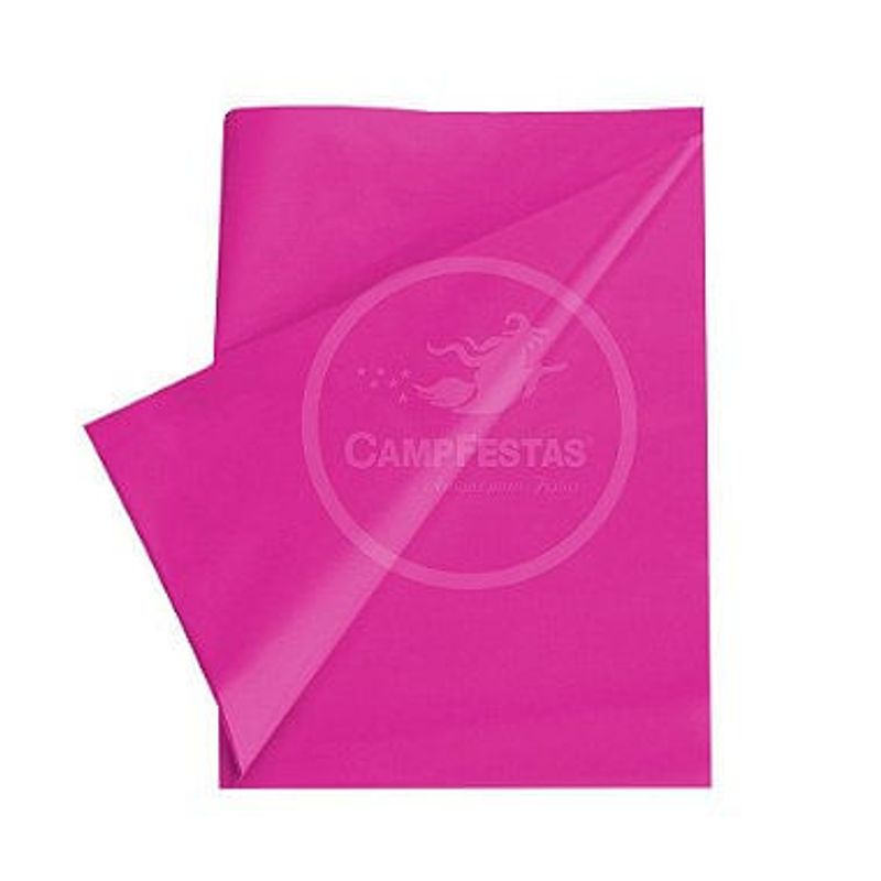 Toalha Plástica Cobre Manchas Perolizada - 78 x 78 cm - Pink - 10 unidades - CampFestas