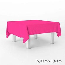 Toalha de Mesa Retangular em TNT - 140 x 500 cm - Pink - 1 unidade - Best Fest