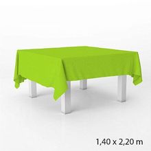 Toalha de Mesa em TNT - 140 x 220 cm - Verde Limão - 1 unidade - Best Fest