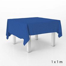 Toalha de Mesa em TNT - 1 x 1 metro - Azul Escuro - 5 unidades - Best Fest