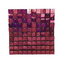 Painel Metalizado Shimmer Wall Rosa Holográfico - 30x30cm - 1 unidade - ArtLille