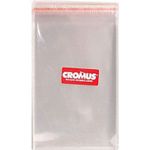 Saco adesivado 6x25cm - 100 unidades - Cromus Embalagens