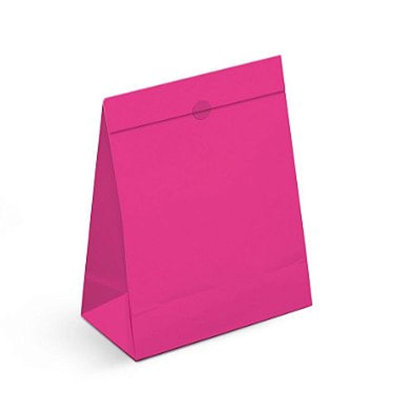 Saco de Papel Para Presente - Pink Core - 10 unidades - Cromus