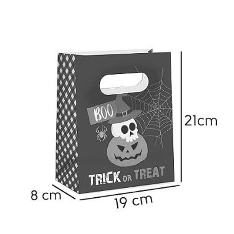 Sacola para Lembrancinha Halloween - Scary Night - 4 unidades - Cromus