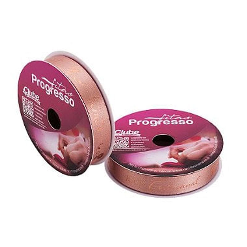 Fita Decorativa - 100% Artesanal Feito com Amor - Cor 415 - 10mx15mm - 1 UN - Progresso
