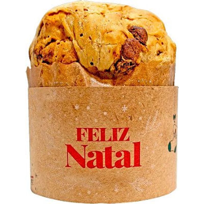 Cinta para Panetone - Kraft - Ornato - 10 unidades - Ideia Embalagens