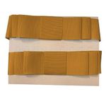 Laço Chanel Duplo Dourado - 2 Unidades - 89cm -  Fitas Progresso