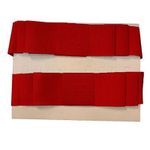 Laço Chanel Duplo Vermelho - 2 Unidades - 89cm - Fitas Progresso