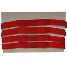 Laço Chanel Duplo Vermelho - 4 Unidades - 60cm - Fitas Progresso