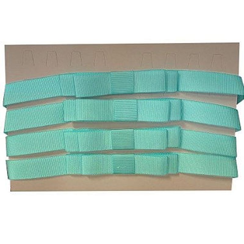 Laço Chanel Duplo Azul - 4 Unidades - 60cm - Fitas Progresso