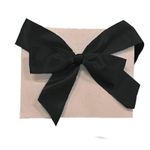 Laço Simples Preto - 2 Unidades - 89cm - Fitas Progresso