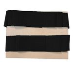 Laço Chanel Duplo Preto - 2 Unidades - 89cm - Fitas Progresso