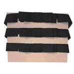 Laço Chanel Duplo Preto- 3 Unidades - 73cm - Fitas Progresso