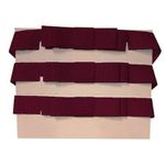 Laço Chanel Duplo Marsala - 3 Unidades - 73CM - Fitas Progresso