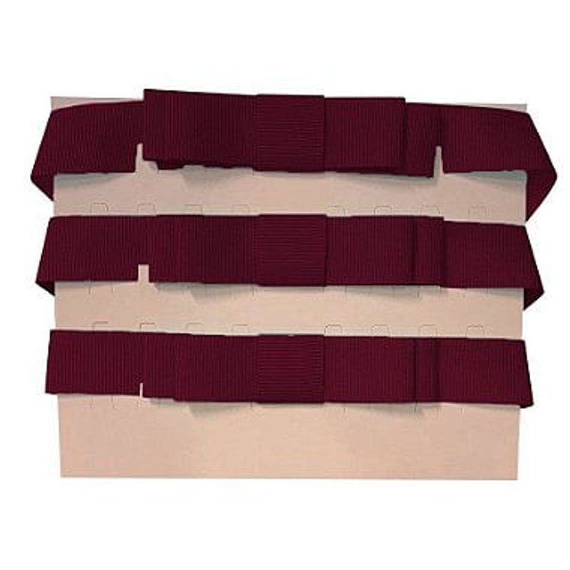 Laço Chanel Duplo Marsala - 3 Unidades - 73CM - Fitas Progresso