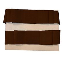 Laço Chanel Duplo Marrom - 2 Unidades - 89cm - Fitas Progresso