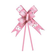 Laço Fácil - Feliz Páscoa Rosa Lilás - 10 Unidades - Cromus Páscoa - Magazine 25