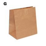 Saco de Papel Kraft G - 34x31x19cm - 50 unidades - Cromus