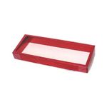 Caixa de PVC nº12 Vermelho 30,5x10x3,7cm - 05 unidades - Assk