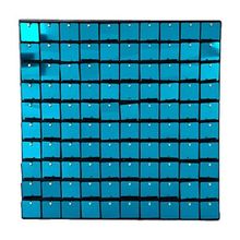 Painel Metalizado Shimmer Wall - Azul - 30cm x 30cm - 1 unidade - Artlille