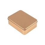 Lata Retangular - Bronze - 12x9x4cm - 1 unidade - ArtLille